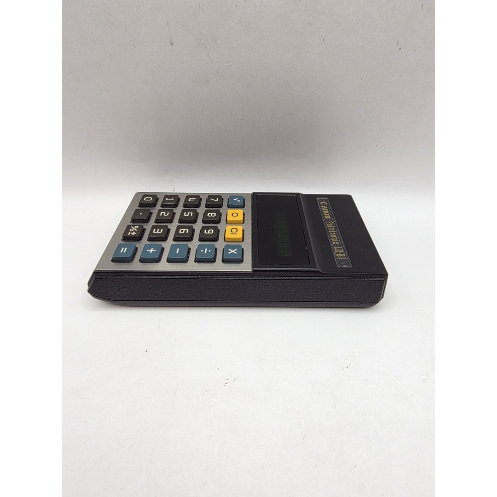 Vintage CANON Palmtronic Calculator LD-81 VFD Green Led Retro Computer Japan - Picture 7 of 11